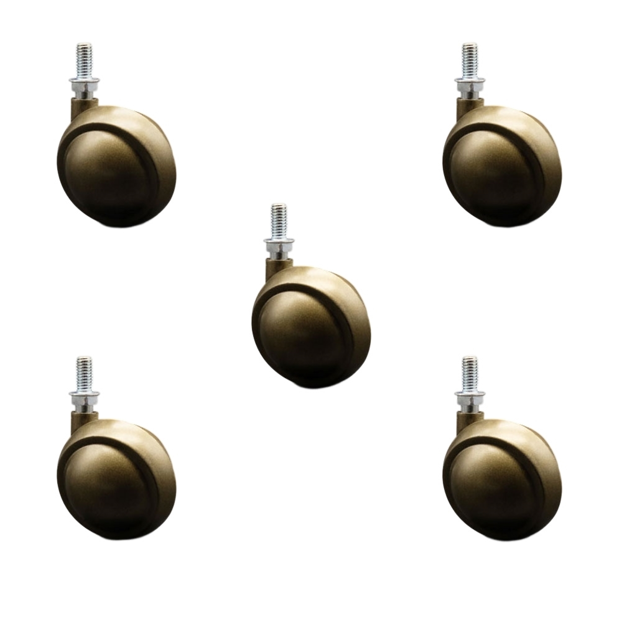 Service Caster, 2 1/2in. Stem Casters, Wheel Diameter 2.5 in, Caster